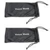 2 Pairs Women's Bifocals Reading Sunglasses Reader Glasses Vintage Outdoor Black and Leopard (2 Pairs (Grey/Mica), 4.00) view 3