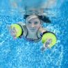 Fofetbfo EVA Foam Swim Aquatic Cuffs, Ankles Arms Belts with Quick Release Buckle, Exercise Cuffs Water Aerobics Float Ring Fitness Exercise Set for Swim Fitness Training, Green view 2