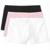The Children's Place girls Basic Cartwheel Short Leggings, Black/Shell/White 3 Pack, XX-Large US view 1