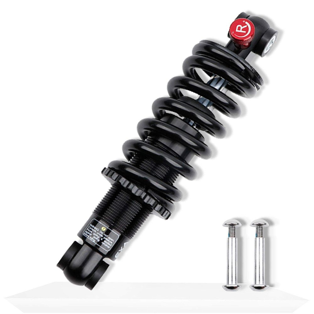 LvTu Damping Mountain Bike Shock Spring 125mm 150mm 165mm 190mm, Rear Shock Absorber Rebound Suspension with Bushing (Color : 125mm, Size : 750 Lb)