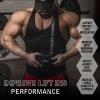 Beastpowergear Weight Lifting Belt with Lever Buckle|10MM Thick & 4 Inches Wide|Free Strap- Advanced Back Support for Weightlifting, Powerlifting, Deadlifts, Squats - Men & Women (Black/Black, 4XL) view 4