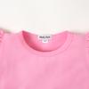 Magic Park 12M-7Y Baby Girl Blouse Toddler Ruffle T-Shirts Kids Girl Solid Color Tee Casual Tops for Girls (0033D_Pink, 4-5 Years) view 4