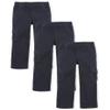 The Children's Place Boys Pull on Cargo Pants,New Navy 3 Pack,7 view 1