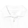 The Children's Place boys Long Sleeve Soft Jersey Polo, WHITE, Large view 2