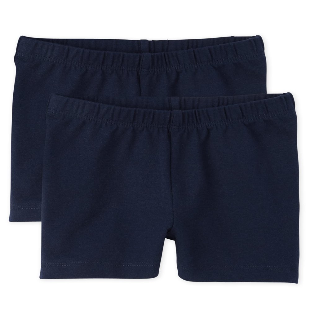 The Children's Place baby girls And Toddler Cartwheel Shorts, Tidal 2 Pack, 4T US