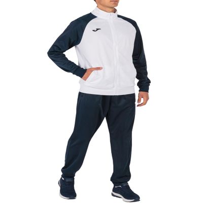 Joma Academy IV Tracksuit - White/Navy