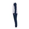 Joma Academy IV Tracksuit - White/Navy view 3