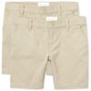 The Children's Place Girl's Chino Shorts, SANDY, 5 slim view 1