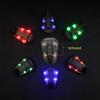 LThyzszb Tactical Helmet Light Signal Lights with LED+IR/Strobe Military IFF Helmet Light Flashlight Survival Signal for Outdoor Sports (Brown Base-Red Light) view 4