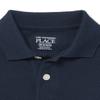 The Children's Place Baby Boys and Toddler Boys Short Sleeve Pique Polo, Tidal/White, 6-9 MONTHS view 3