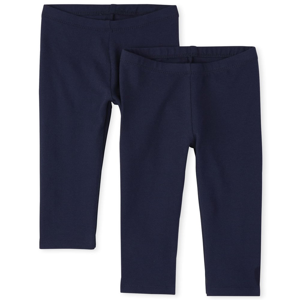 The Children's Place Baby Girls And Toddler Girls Leggings,Tidal 2 Pack,2T