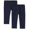 The Children's Place Baby Girls And Toddler Girls Leggings,Tidal 2 Pack,2T view 1