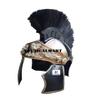 Nautical-Mart Gladiator General Maximus Helmet with Plume Brown view 1