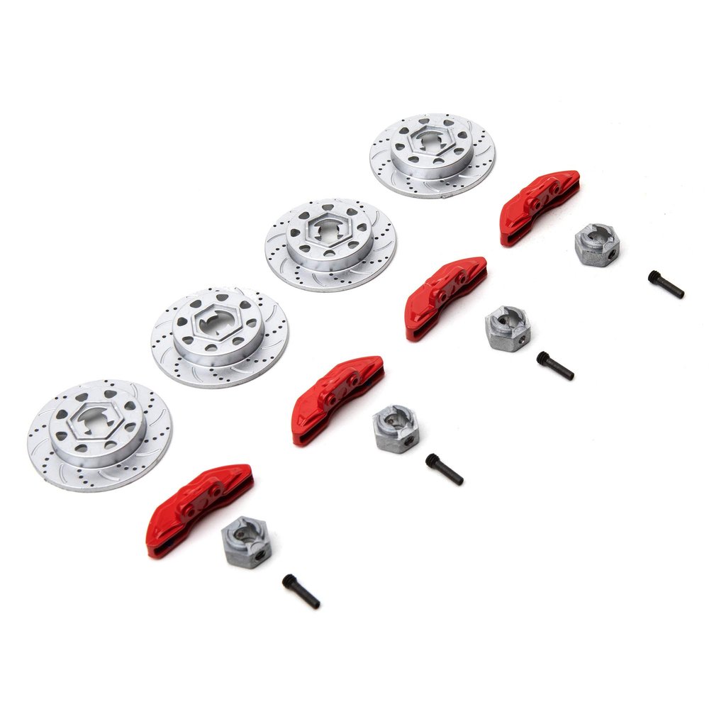 Axial Hex Rotor Caliper and Pin Set (4) RBX10, AXI232045