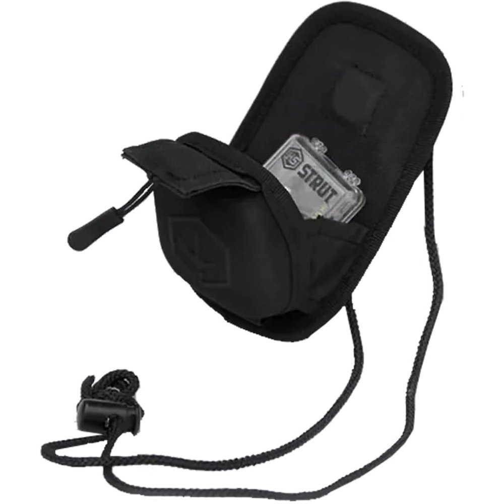 Hunters Specialties Strut Magnetic Mouth Call Carrying Case with Adjustable Lanyard - Holds Up to 8 Turkey Diaphragm Calls