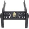 CXM WLONG 'ART Dragon Pattern Sword Stand Black Tai Chi Sword Holder Weapon Display Stand Japanese Samurai Sword Rack Hanger and Standard Sword Holder Layer Sword Stand3Tier view 3