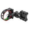 OCTANE Stryker Lightweight Compact Accurate Ultra-Bright 3-Pin Bow Sight with Hi-Vis Level for Archery, Hunting, Shooting
