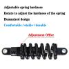 LvTu Mountain Electric Bike Scooter Rear Shock Absorber 125/150/165/190mm, Spring Damper Rebound Rear Suspension (Color : 150mm, Size : 450 Lb) view 4