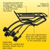 Topeak TetraRack M2L Mountain Bike Rear Rack  Quick-Mount System for Full Suspension or Hardtail MTB, Adjustable Top Plate, QuickTrack Compatibility, 26 lb Load, Reflector Mount, Durable Design view 3