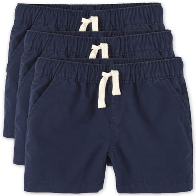 The Children's Place Baby Boys And Toddler Boys Pull on Jogger Shorts,Tidal 3 Pack,18-24MONTH