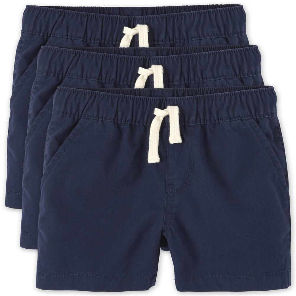 The Children's Place Baby Boys And Toddler Boys Pull on Jogger Shorts,Tidal 3 Pack,18-24MONTH
