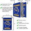 College Flags & Banners Co. Pittsburgh Panthers Paw Logo Garden Flag and Flag Stand Pole Holder Set view 4