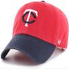 47 MLB Two Tone Primary Logo Clean Up Adjustable Hat, Adult One Size Fits All (Minnesota Twins) view 1