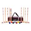 AmishToyBox.com Deluxe 8-Player Croquet Game Set with Duffel Carry Bag (Eight 28" Handles) view 1