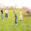 AmishToyBox.com Deluxe 8-Player Croquet Game Set with Duffel Carry Bag (Eight 32" Handles) view 2