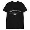 JG Infinite 1956 Sports Car C1 Antique American Muscle Car Short-Sleeve Unisex T-Shirt Black view 1