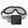 Viriber Adjustable Military Goggles, Scratch-Resistant Lens, UV 400 Protection, Unisex view 4