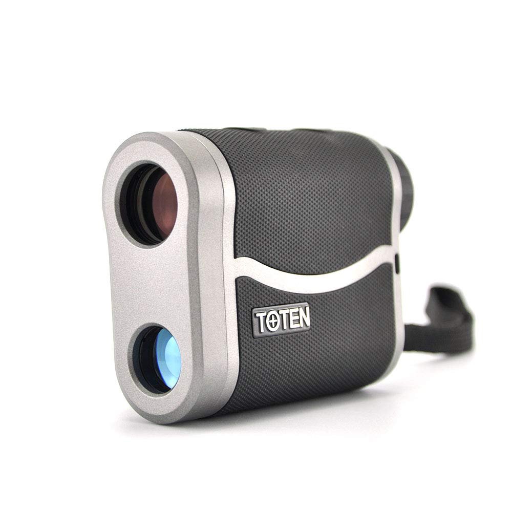 Toten OLED Range Finder 6x21 Laser Rangefinder with Golf Rain Hunting Model (Black) for 1000m Viewing