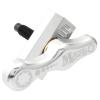 BARMI Folding Bicycle Aluminum Alloy Hinge Clamp Plate C Buckle for Brompton,Perfect Bike Accessories Silver view 1