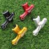 BARMI Folding Bicycle Aluminum Alloy Hinge Clamp Plate C Buckle for Brompton,Perfect Bike Accessories Silver view 2