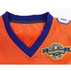The Waterboy #9 Bobby Boucher Adam Sandler 50th Anniversary Movie Mud Dogs Bourbon Bowl Football Jersey (Orange,Large) view 2