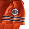 The Waterboy #9 Bobby Boucher Adam Sandler 50th Anniversary Movie Mud Dogs Bourbon Bowl Football Jersey (Orange,Large) view 4