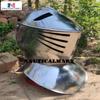 Armor Closed Knight Helmet view 3