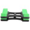 VGEBY Dumbbell Frame Stand, 2 Pcs ABS Dumbbell Bracket Mat Portable Storage Frame Stand Adjustable Floor Holder Fitness Equipment Combined Fitness Supplies Dumbbell view 1