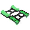 VGEBY Dumbbell Frame Stand, 2 Pcs ABS Dumbbell Bracket Mat Portable Storage Frame Stand Adjustable Floor Holder Fitness Equipment Combined Fitness Supplies Dumbbell view 2