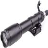 AKFIRE M600U Tactical LED Mini Scout Flashlight Torch, Single Mode Weapon Light with Pressure Switch Picatinny Mount Rail Offset for Hunting Hiking (Black) view 4