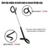 Quality Life Camping Lantern Hook Hanger Tent Light Outdoor Lamp Hanger Non-Slip for Camping Hiking Orange - 2pcs view 3