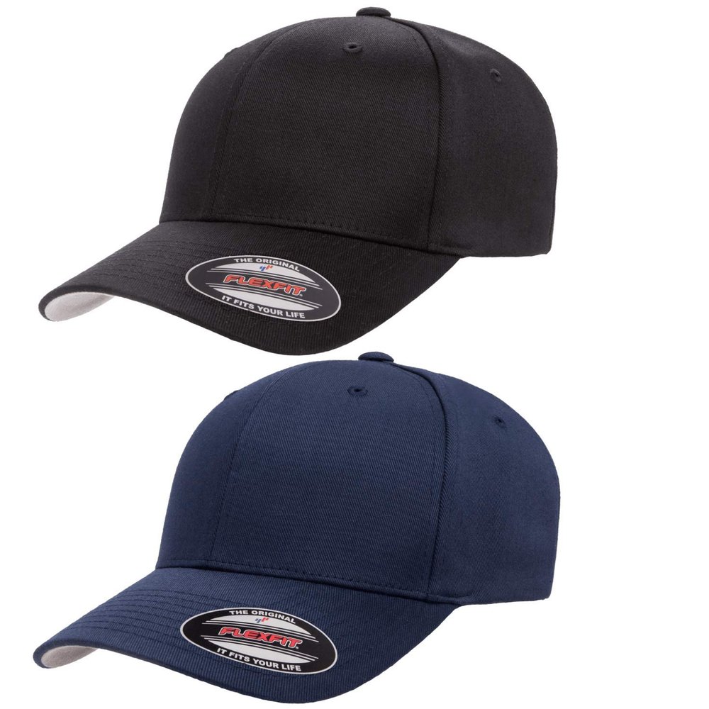 Flexfit Womens Childrens Mens Hat Polyester Cotton Spandex Hat