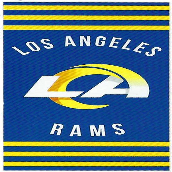 Northwest NFL Los Angeles Rams Unisex-Adult Beach Towel, 30" x 60", Stripes
