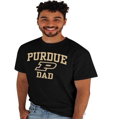 Blue 84 Men's Purdue Boilermakers Dad T-Shirt, Purdue Boilermakers Black, Small