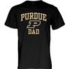 Blue 84 Men's Purdue Boilermakers Dad T-Shirt, Purdue Boilermakers Black, Small view 2