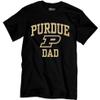 Blue 84 Men's Purdue Boilermakers Dad T-Shirt, Purdue Boilermakers Black, Small view 3