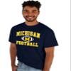 Blue 84 Men's Michigan Wolverines Team Logo T Shirt Team Color, Team Color, X-Large view 1