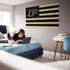Rico Industries NCAA Purdue Boilermakers Stars & Stripes 3' x 5' Banner Flag Single Sided - Indoor or Outdoor - Home Dcor view 4