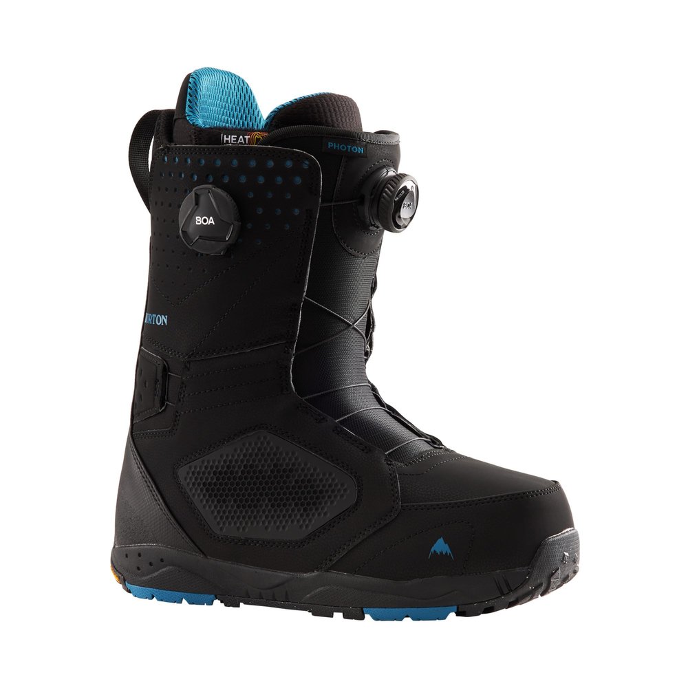 Burton Men's Photon BOA Wide Snowboard Boots, Black, 8