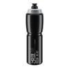 Elite Jet Cycling Water Bottle  950ml  Black with Grey Logo  High-Flow, Biodegradable, BPA-Free view 1